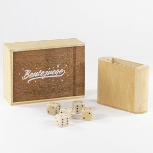 Generala de madera con caja