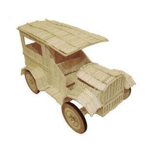 Maqueta de madera para construir modelo de auto Ford T
