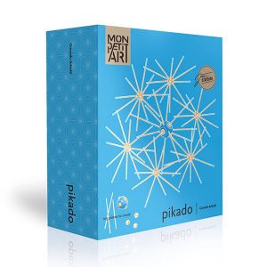 Juego para armar esculturas de madera pikado