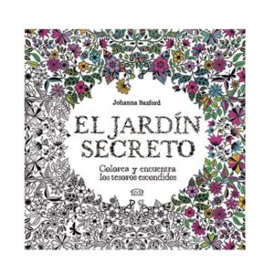 El jardín secreto libro para colorear