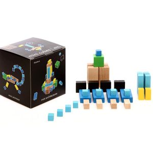 Mini cubos de madera